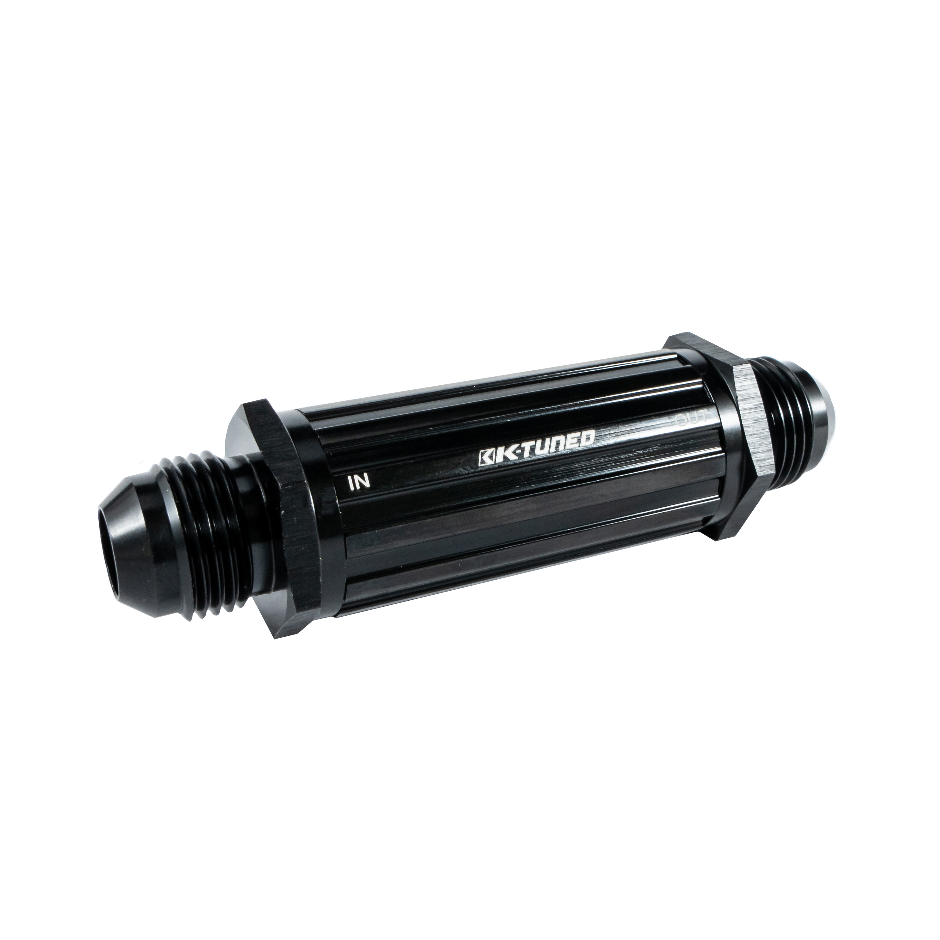 K-Tuned -8AN 30 Micron Inline Fuel Filter